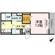 Luxe三ツ沢の間取り画像