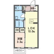 エクラージュ Bの間取り画像