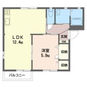 ラークハイツの間取り画像