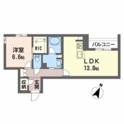 レィディエンス本町の間取り画像