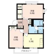 CALMLY COURTの間取り画像