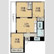 COKULAS柏木の間取り画像
