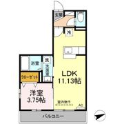 ファミール上の台の間取り画像