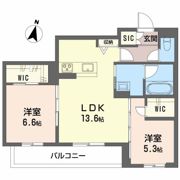 弓張月 上杉の間取り画像