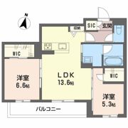 弓張月 上杉の間取り画像