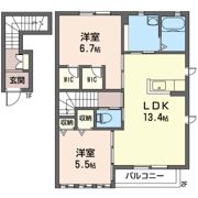 アベニュー Bの間取り画像