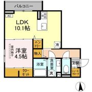 D-ROOM福沢町の間取り画像