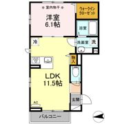D-room梶原の間取り画像