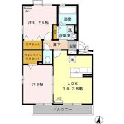 ツイトローネ3番館の間取り画像