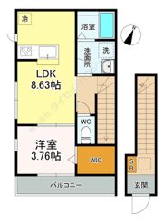 リーブルファイン戸塚東の間取り画像