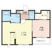アーバンヒルズAの間取り画像