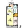 Casa Bianca上杉の間取り画像