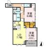 Casa Bianca上杉の間取り画像
