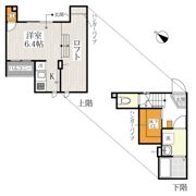 CB八潮ルフィノの間取り画像