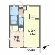 シャーメゾンカルテットの間取り画像