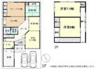 ひのひ燕吉田大保町貸家の間取り画像