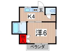 クエール所澤の間取り画像