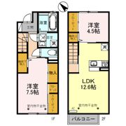ラフィーネ長江の間取り画像