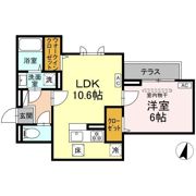 セレスティア扇Ⅷの間取り画像