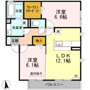 レジデンス新宮の間取り画像