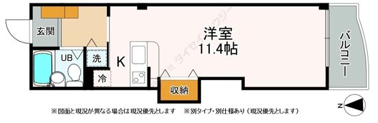 ネストB＆Wの間取り画像