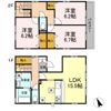 メゾンヴェールNⅠ・Ⅱ Ⅰの間取り画像