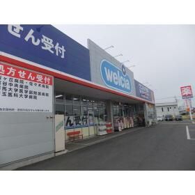 近くのウエルシアまで544m（徒歩7分）