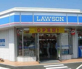 近くのローソン 久留米西町店まで681m（徒歩9分）