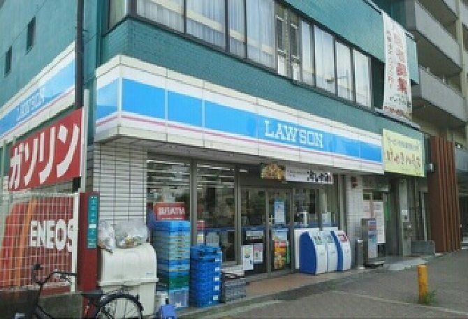 近くのローソン堺北安井町店まで750m(徒歩10分)