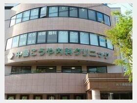 近くの病院まで742m（徒歩10分）