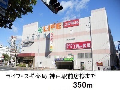 近くのスーパーまで350m（徒歩5分）
