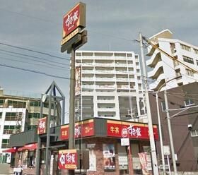 近くのすき家久留米東町店まで315m(徒歩4分)