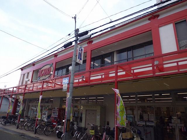近くの（株）ビッグ・ナラまで499m（徒歩7分）