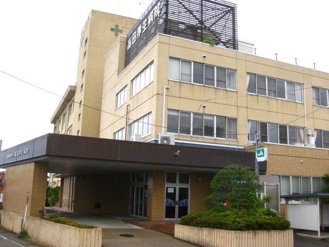 近くの病院まで550m（徒歩7分）