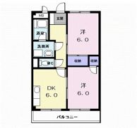 十王ハイツの間取り画像