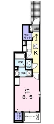 サマーフィールドの間取り画像