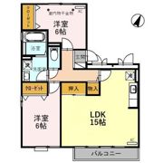 ドゥ・レフォール Aの間取り画像