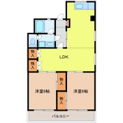 第2信栄ハイツの間取り画像