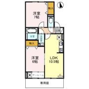 リビングタウン金沢弐番館 Aの間取り画像