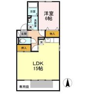 サンセジュールの間取り画像