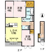 シャルマン・スクエアの間取り画像