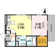 ヴェリタス黄檗Ⅰの間取り画像