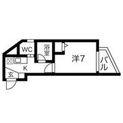 リバーパレス白川の間取り画像