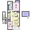 フローラBの間取り画像