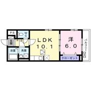めぞん北山Ⅱの間取り画像