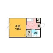 ハーモニーマンションの間取り画像