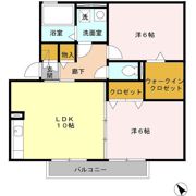 クレッシェンドの間取り画像