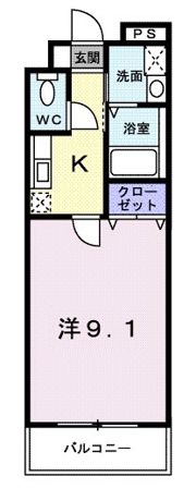 グレース離宮の間取り画像