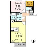 ウィンザー ベルの間取り画像