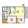 アラモード寺田の間取り画像